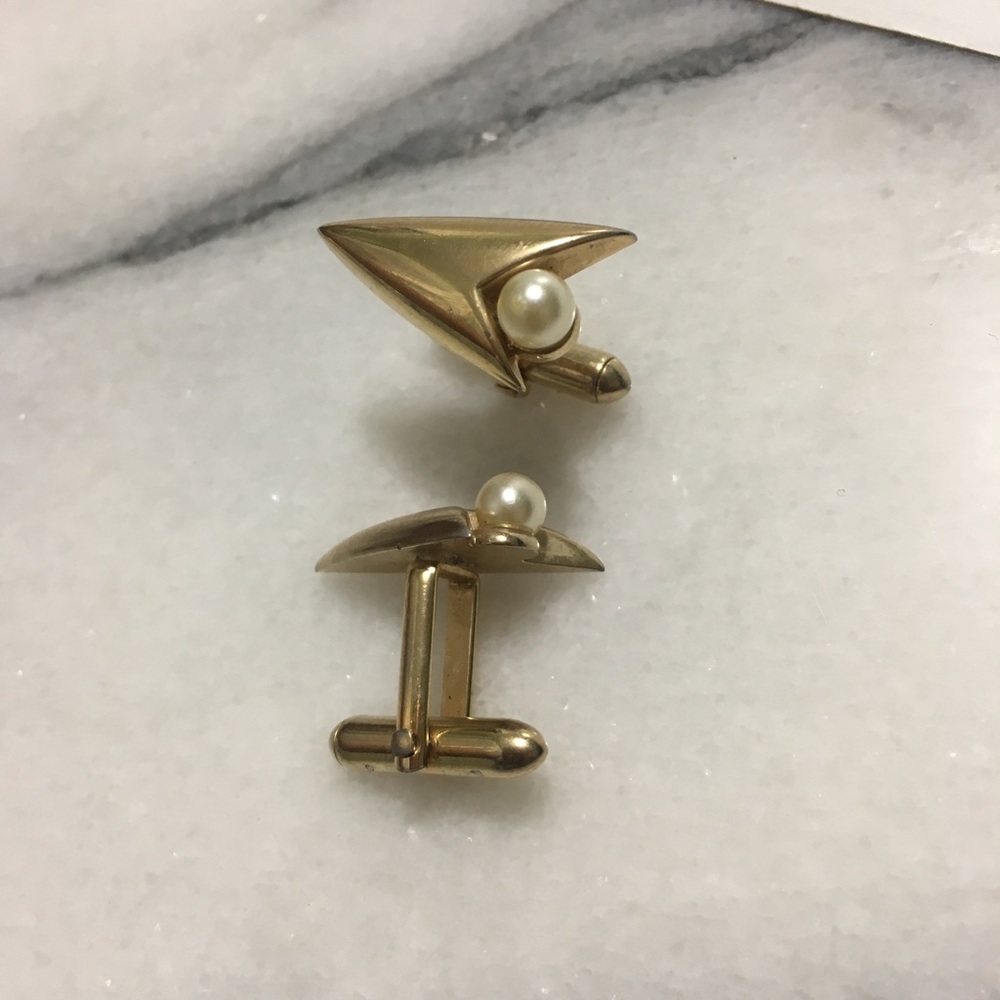 Vintage swank cuff links